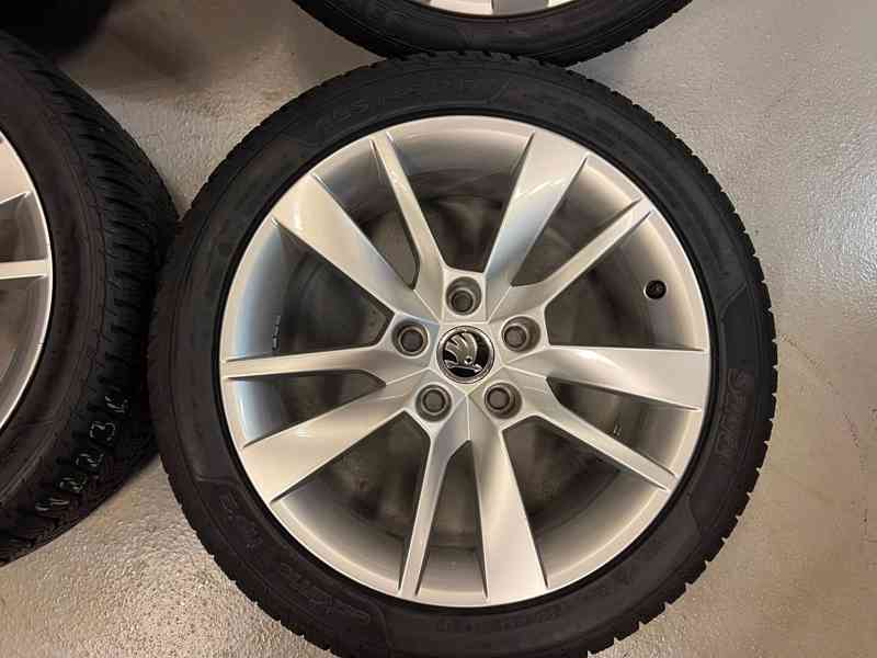 225/45R17 ZIMNÍ PNEU KOLA ŠKODA OCTAVIA III 5X112 7x17 ET49 - foto 5