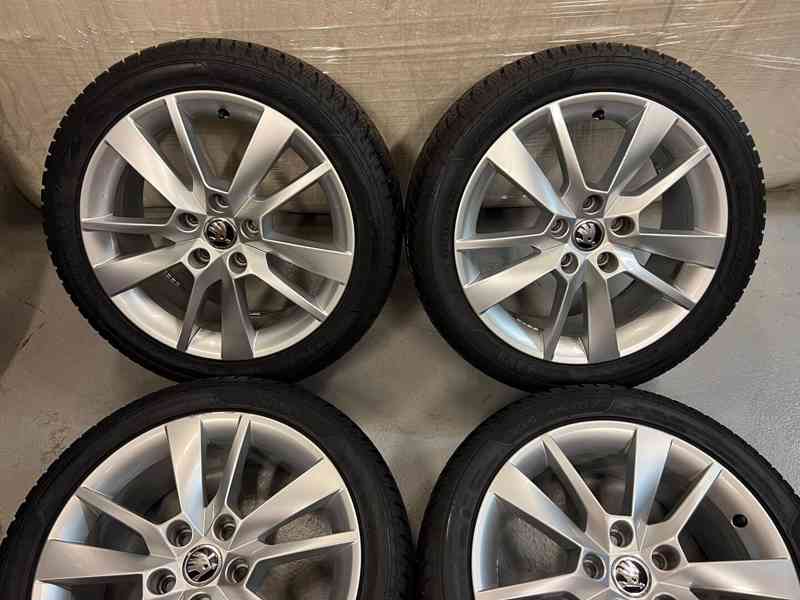 225/45R17 ZIMNÍ PNEU KOLA ŠKODA OCTAVIA III 5X112 7x17 ET49 - foto 6