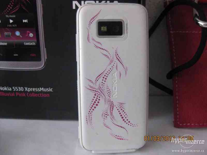 NOKIA 5530 pink+SIM karta s bonusem  ZDARMA!!! - foto 3