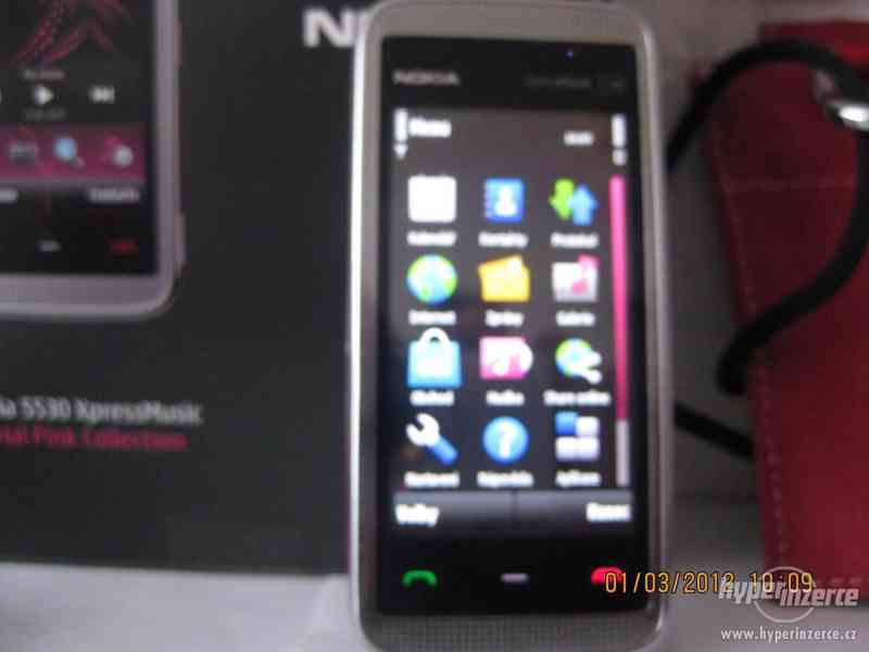 NOKIA 5530 pink+SIM karta s bonusem  ZDARMA!!! - foto 4