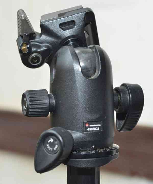 Manfrotto 055PROB+498RC2 Výška: 178cm*nosnost 7Kg* - foto 5