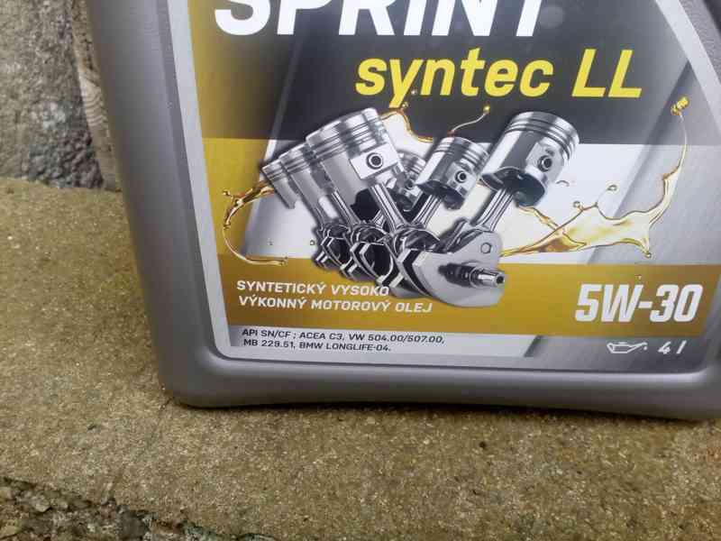motorový olej Carline (MOGUL) sprint syntec 5w-30 LL - foto 2