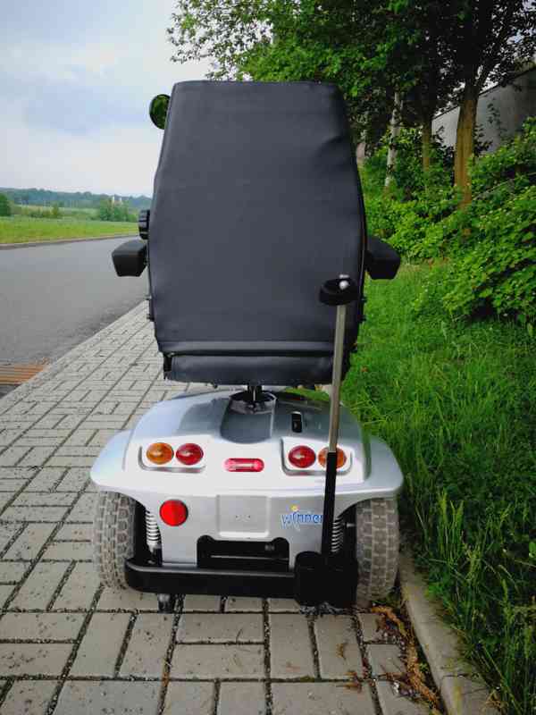 Elektrický invalidní skútr, vozík - WINNER - foto 5