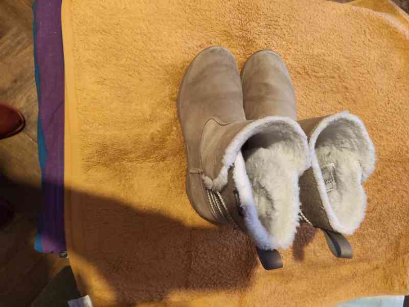 Dámské turistické kožené sněhule Zn.QUECHUA - foto 10