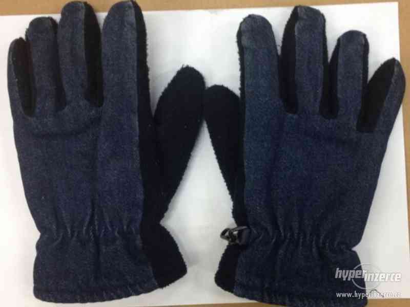 Dámské riflové rukavice - foto 1