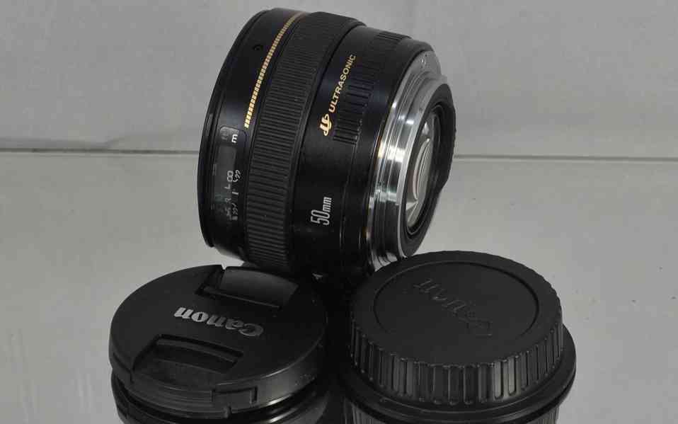 Canon EF 50mm f/1.4 USM **full-frame Pevný *1:1.4 - foto 3