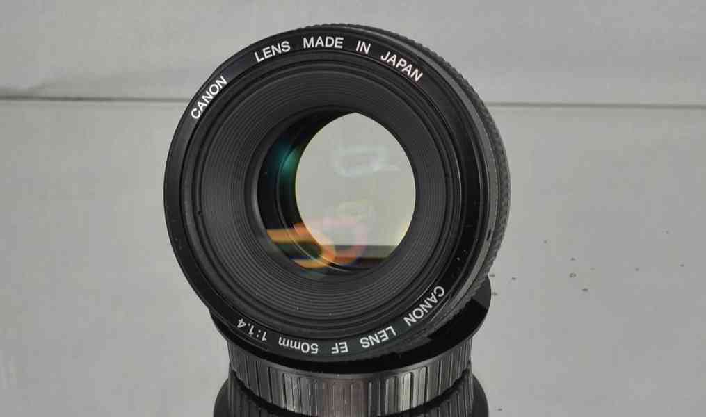 Canon EF 50mm f/1.4 USM **full-frame Pevný *1:1.4 - foto 4