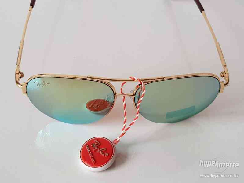 Brýle dámské sluneční RayBan PILOT - foto 3