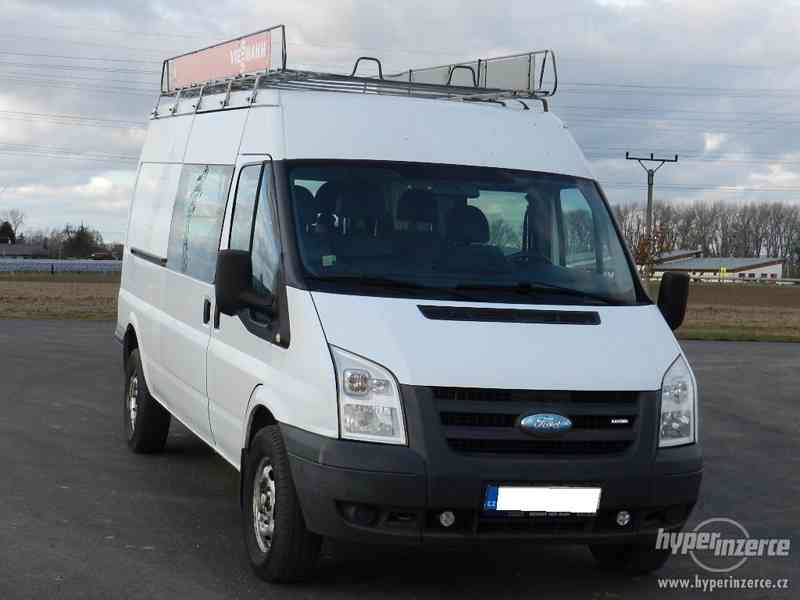 Ford Transit 350L 2.4TDCI 103 kW r.v.2007 6 míst kilma DPH - foto 3