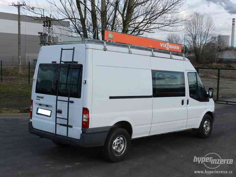 Ford Transit 350L 2.4TDCI 103 kW r.v.2007 6 míst kilma DPH - foto 8