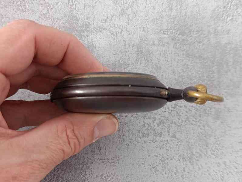 Obrovské kapesní hodinky Regulateur 67mm s průhlednou pracho - foto 10