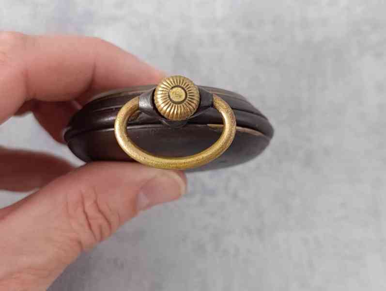 Obrovské kapesní hodinky Regulateur 67mm s průhlednou pracho - foto 5