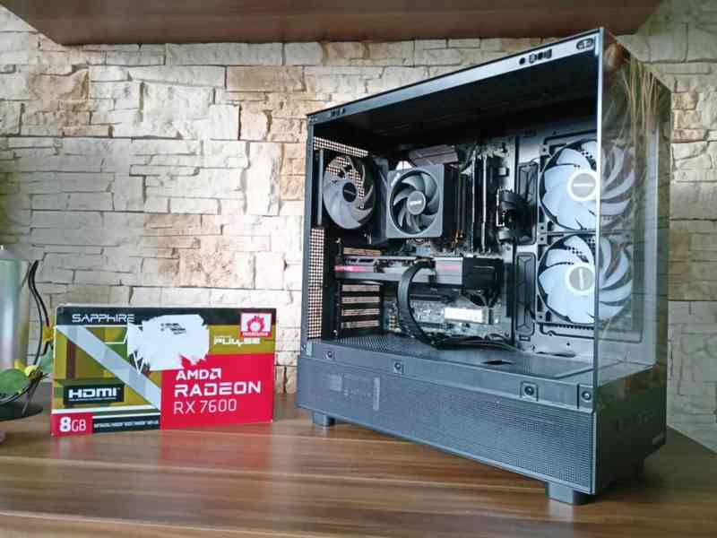 🚀 HERNÍ PC RYZEN 7 5800X, 32GB RAM, RX 7600, SSD, WIN11 🚀 - foto 3