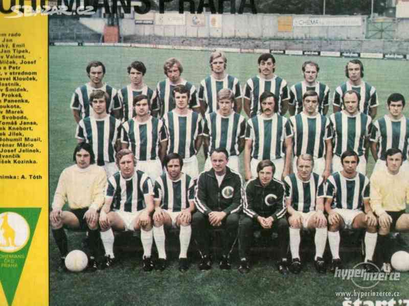 Bohemians Praha - 1974 - fotbal - foto 1