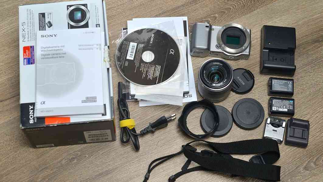 Sony NEX-5 + 18-55 mm OSS *14MP*Full HDV 8000 Exp. - foto 3