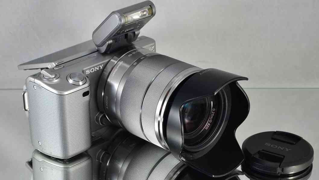 Sony NEX-5 + 18-55 mm OSS *14MP*Full HDV 8000 Exp. - foto 4