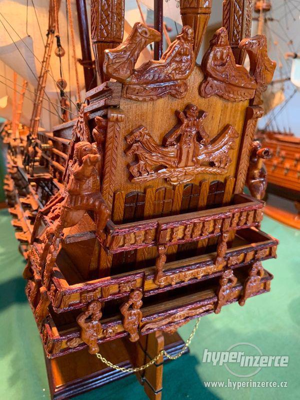 Dřevěný model lodi SOLEIL ROYAL 1669 - foto 3