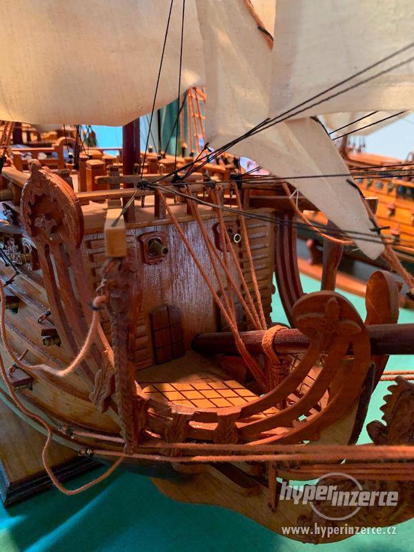 Dřevěný model lodi SOLEIL ROYAL 1669 - foto 7