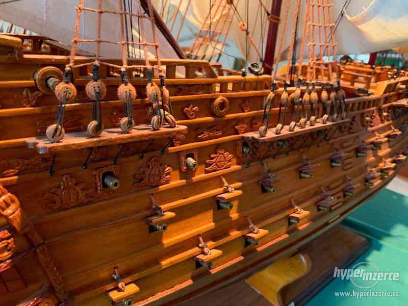 Dřevěný model lodi SOLEIL ROYAL 1669 - foto 9