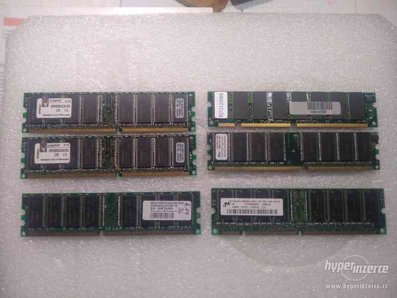 Paměťové moduly RAM DDR DIMM
