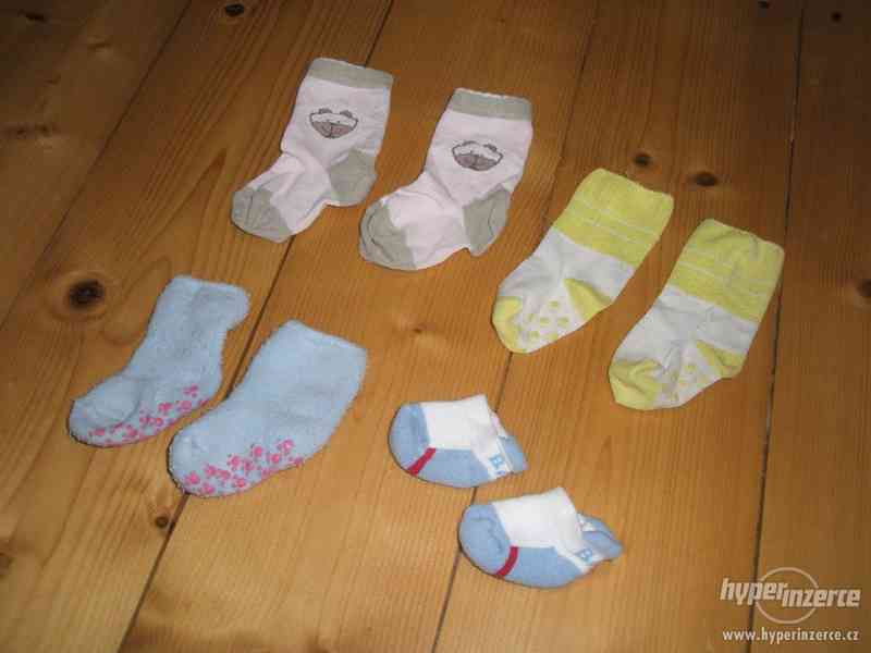 Ponožky pro nejmenší - foto 1