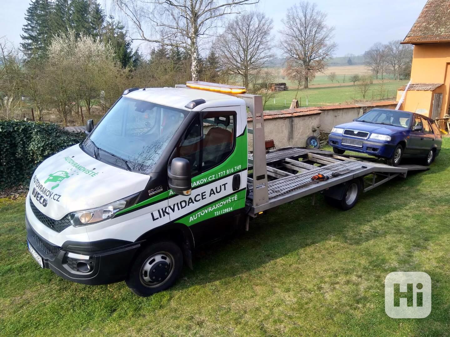 Likvidace aut s odhlášením zdarma České Budějovice - foto 1