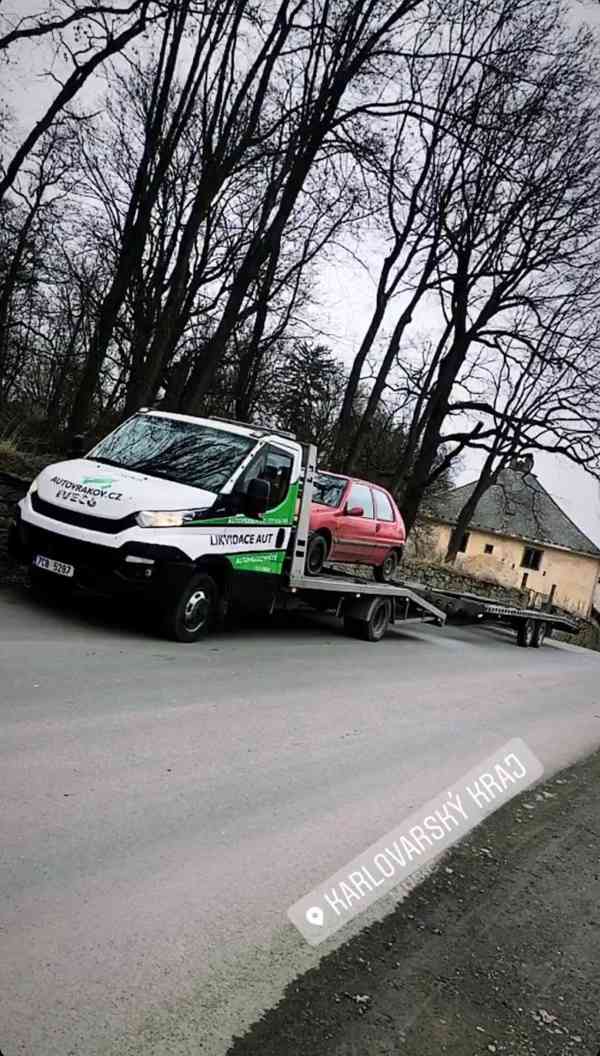 Likvidace aut s odhlášením zdarma České Budějovice - foto 2