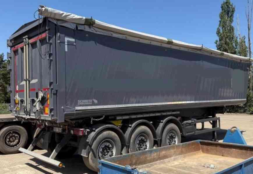 53.5m3/39t alu agro S1 sklápěč návěs sypký materál SCHMITZ - foto 2