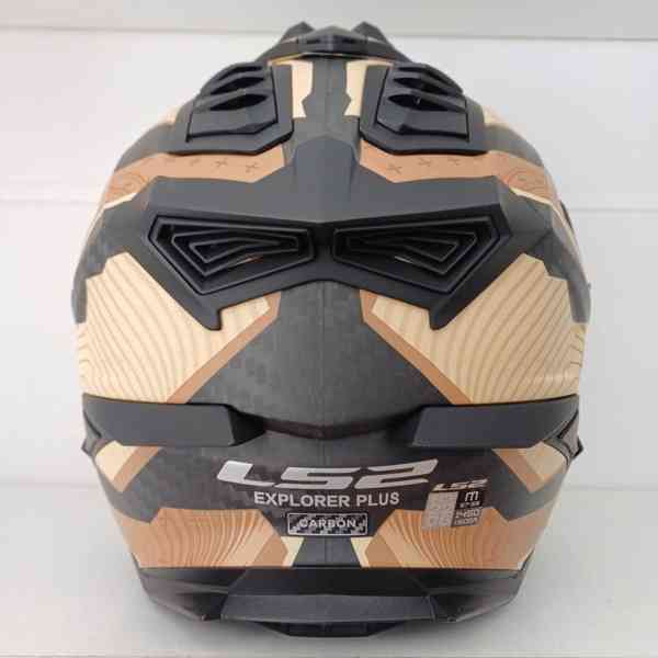 Enduro přilba LS2 Explorer C Trick Carbon - foto 7