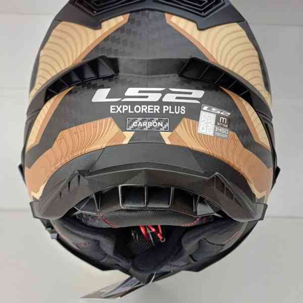 Enduro přilba LS2 Explorer C Trick Carbon - foto 8