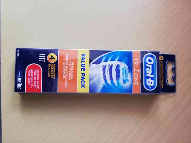 Náhradní zubní hlavice Braun Oral-B (nové) - foto 4