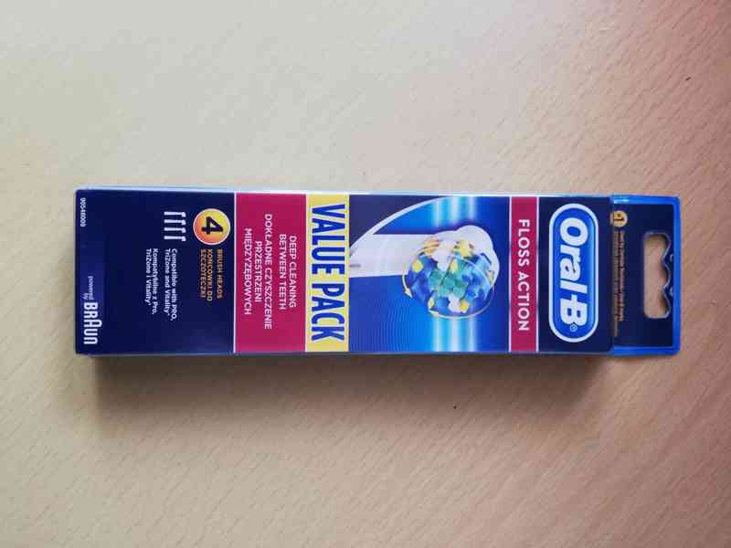 Náhradní zubní hlavice Braun Oral-B (nové) - foto 2