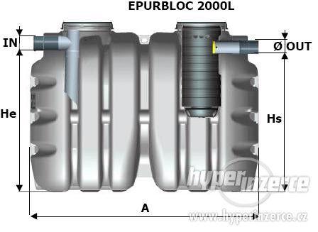 septik Epurbloc 2000 l. (samonosný) - foto 1