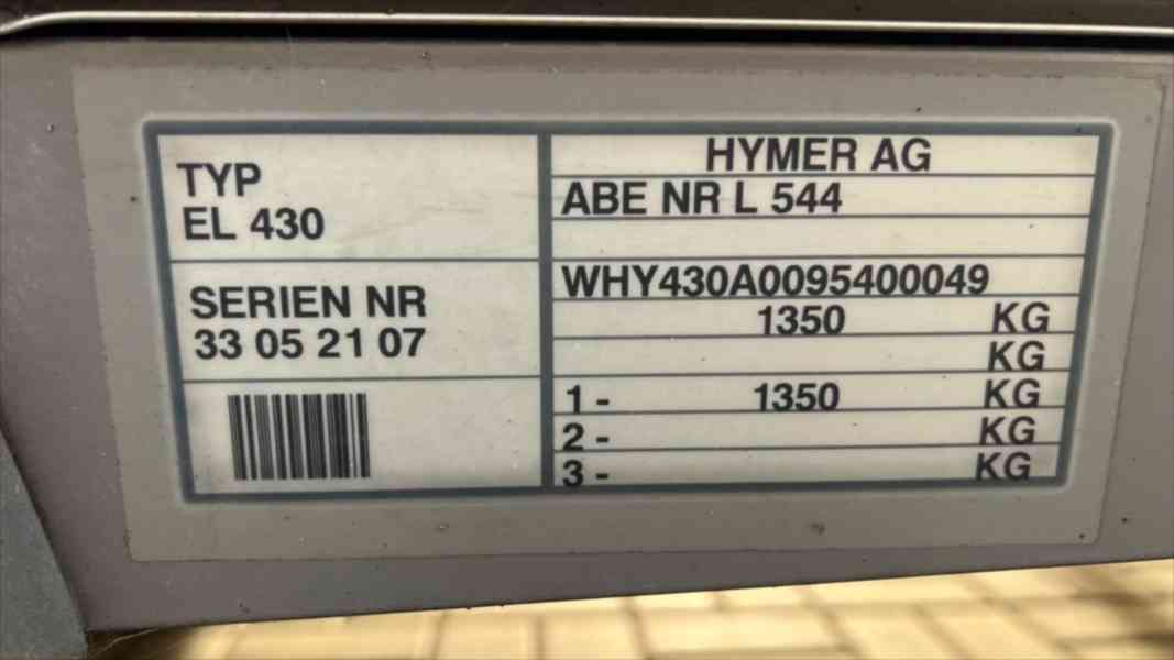 Ostatní HYMER Eriba Living 430 - foto 4