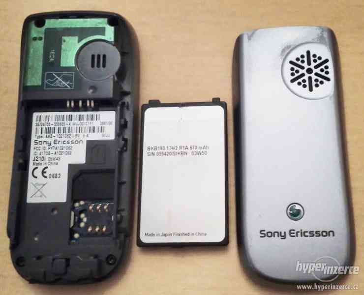 Sony Ericsson J210i -vzhled jako nový -ale k opravě nebo ND! - foto 7