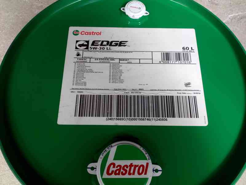 Motorový olej CASTROL EDGE 5w30 LL - foto 4