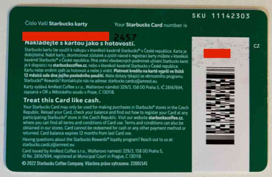 Starbucks CZ Dárkový poukaz v hodnotě 2000kč - foto 2