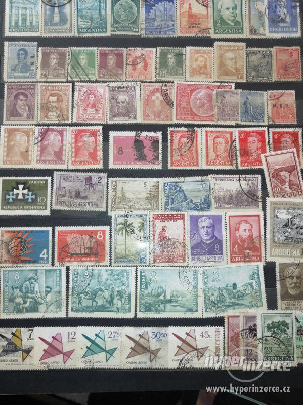 Prodám poštovní známky z celého světa zde přikládám pár fote - foto 8