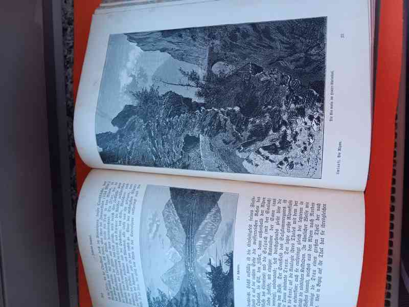 Staroz.kniha DIE ALPEN  Handbuch der gesamten Alpenkunde  - foto 2