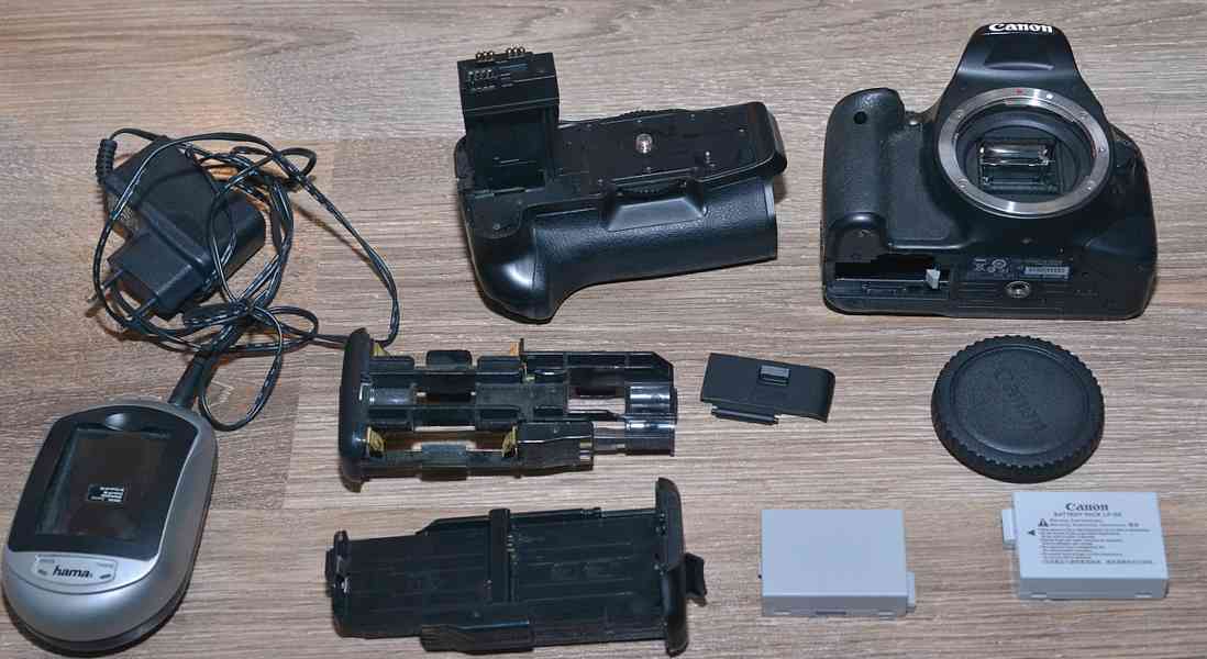 Canon EOS 550D *Full HDV*battery grip 25000 Exp - foto 1