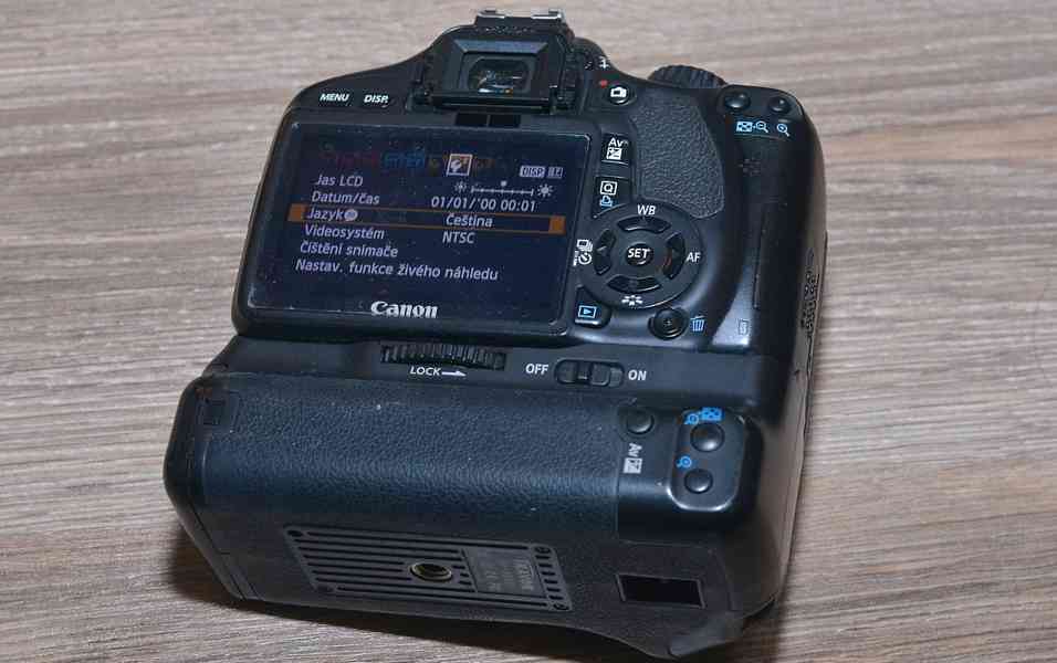 Canon EOS 550D *Full HDV*battery grip 25000 Exp - foto 4