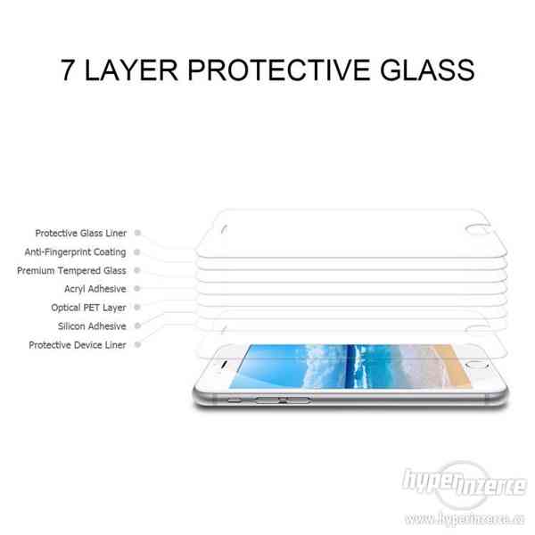 Ochranné sklo pro APPLE iPhone 5, 5S, SE, 6, 6S, 7, i Plus - foto 2