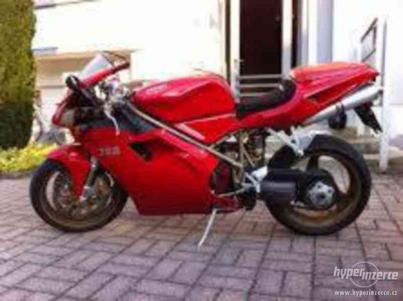 Na prodej Ducati 748 zdravé červené - foto 1