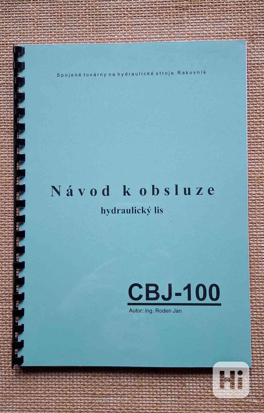 Navod lisu CBJ-100 - foto 1