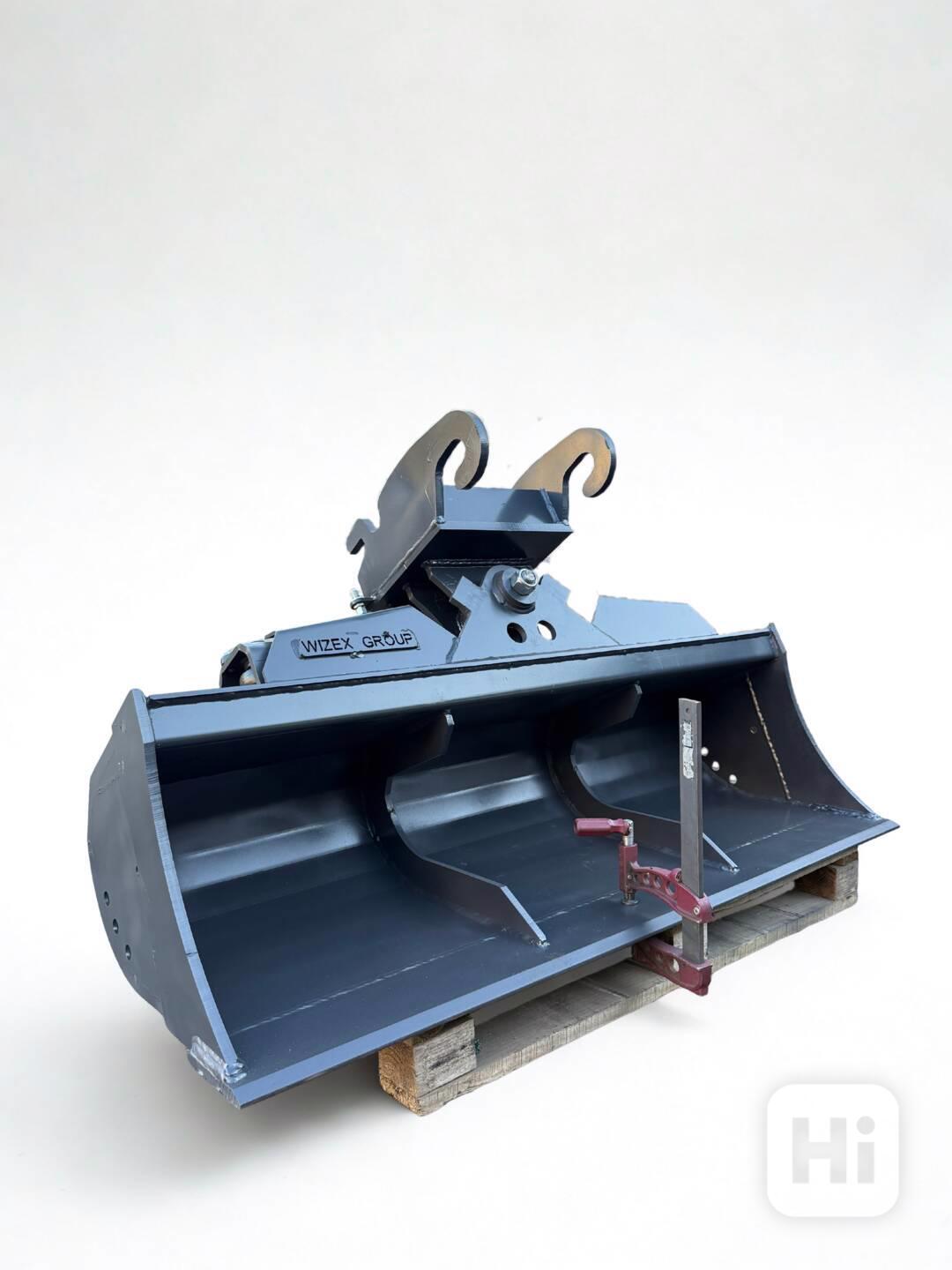 Hydraulická příkopová lopata 160cm 6-10,5t - foto 1