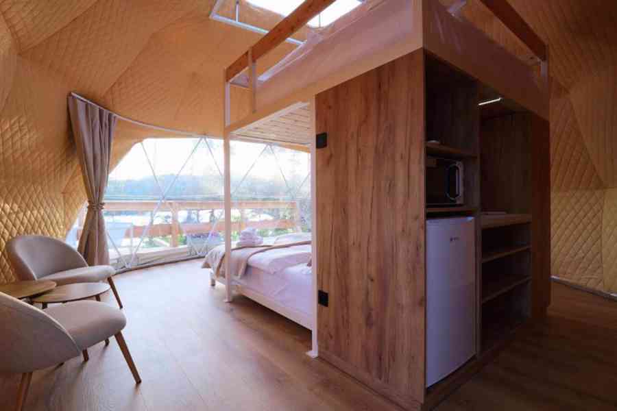 GLAMPINGOVÉ ZÁZEMÍ - VYBAVENÉ  - foto 10