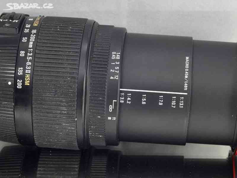 pro Nikon- Sigma DC 18-200mm 1:3.5-6.3 HSM OS II - foto 6