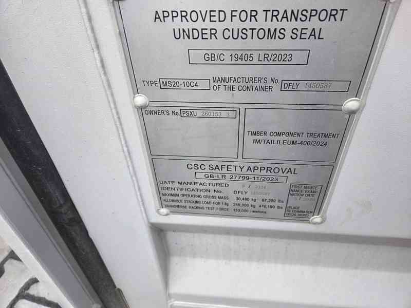 Námořní kontejner 20' DC  – Elegantní  - foto 5