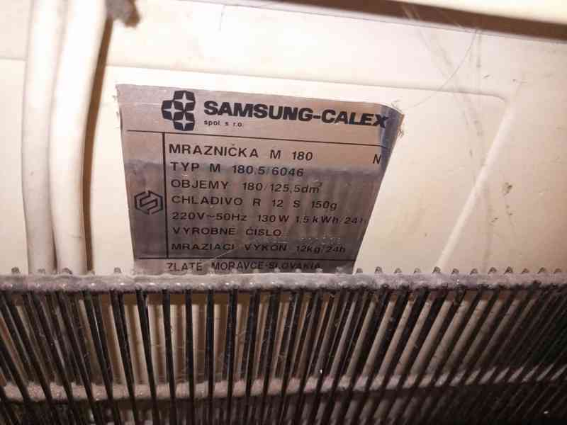 Prodám mrazničku-mrazák CALEX-SAMSUNG 180 l  - foto 3