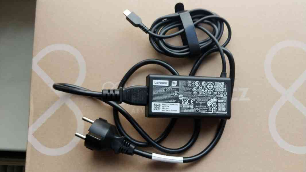 Originální Lenovo 65W 5-20V USB-C nabíječka / adaptér - foto 2